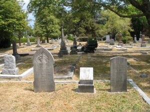 dewdney stones at Ross Bay Cemetery July 2008